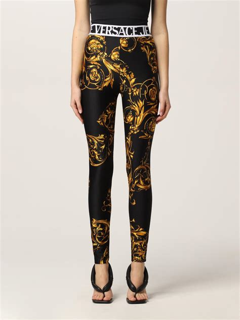 pantalones versace|Versace denim pants.